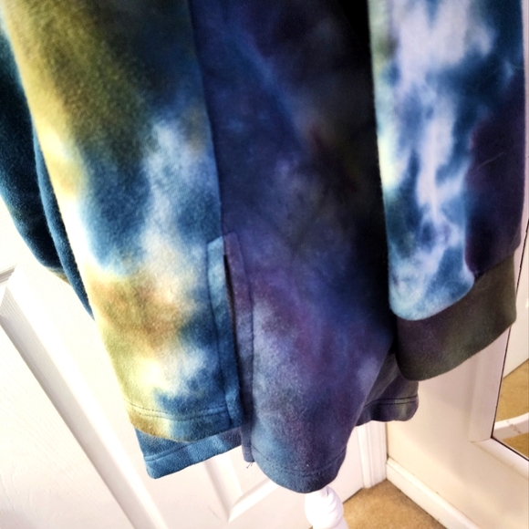 WHITE BIRCH Tie-dye Pullover Sweatshirt Adult 1X - Picture 7 of 7